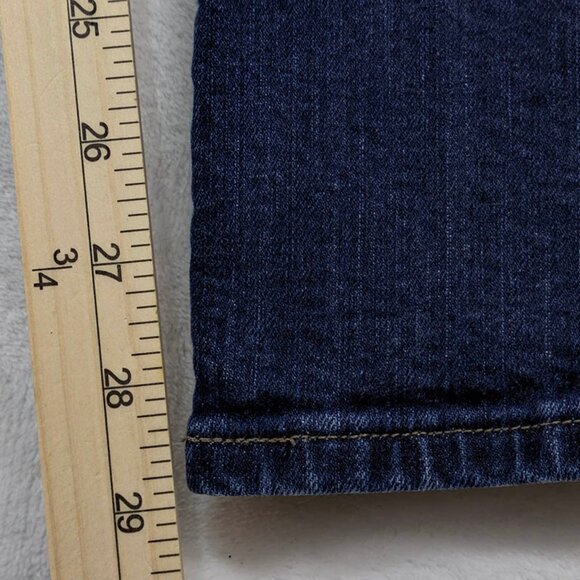 Levi's 515 Bootcut Jeans Womens 14 Blue Denim Y2K 90's Revival Casual Chic - Picture 7 of 11